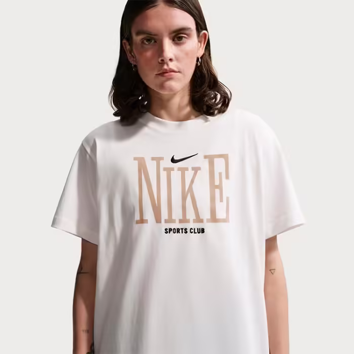 Футболка Nike Sportswear Classic Бежевый XS - 4