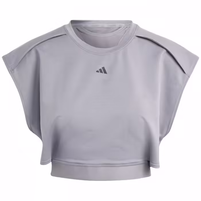 Майка Adidas POWER CROP T Серый XXS - 6