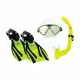 Комплект: маска,трубка,ласты Joss Set mask snorkel and flippers