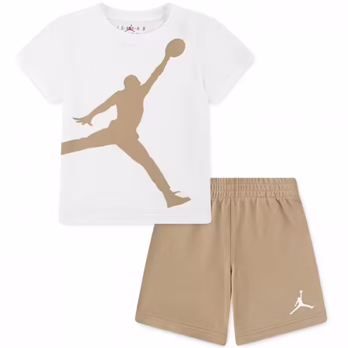 Set tricou + sorti Nike JUMPMAN SET Alb 3-4YR - 6