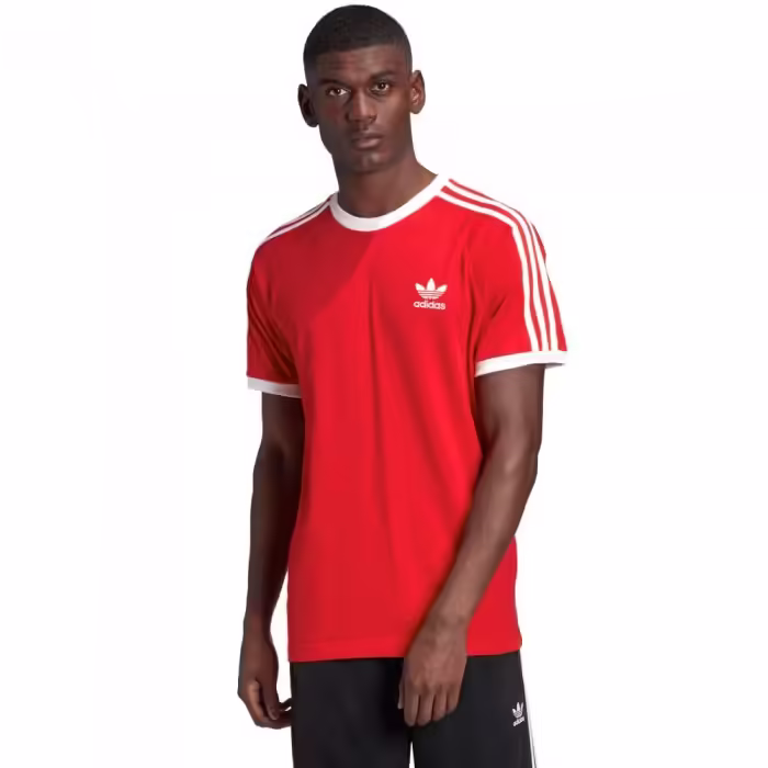 Футболка Adidas 3-STRIPES TEE Красный S - 2