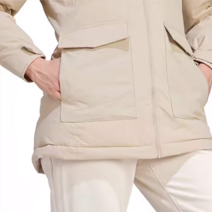 Куртка Adidas W HO FUR PA Бежевый  2XS - 5
