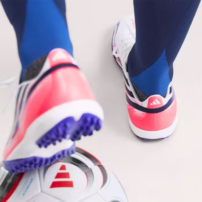 Ghete pentru fotbal Adidas F50 HYPERFAST LEAGUE TF Alb 46 - 7