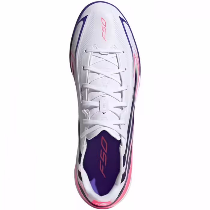 Ghete pentru fotbal Adidas F50 HYPERFAST LEAGUE TF Alb 46 - 9