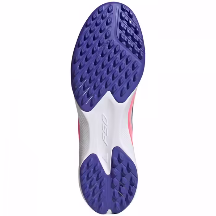 Ghete pentru fotbal Adidas F50 HYPERFAST LEAGUE TF Alb 46 - 10