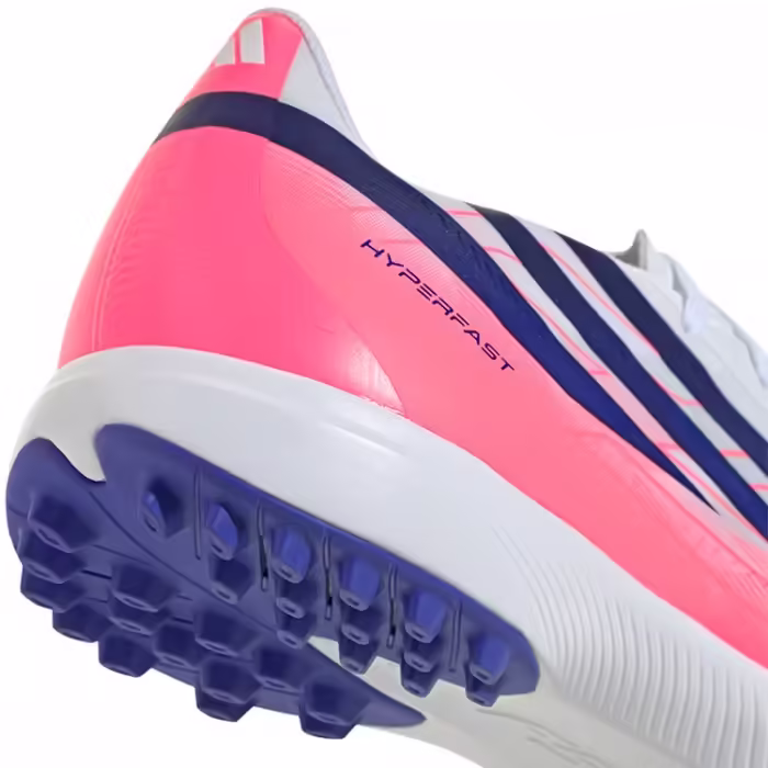 Ghete pentru fotbal Adidas F50 HYPERFAST LEAGUE TF Alb 46 - 14