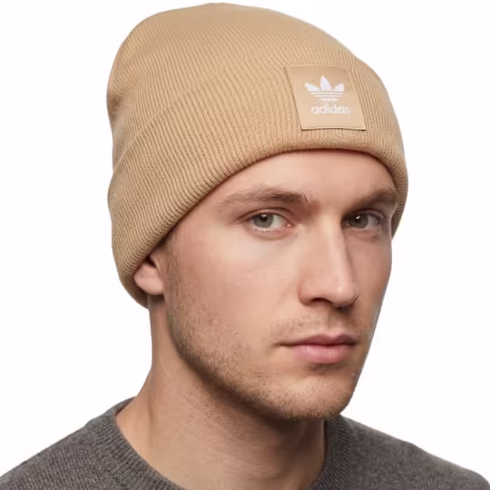 Шапка Adidas AC CUFF KNIT Бежевый OSFM - 7