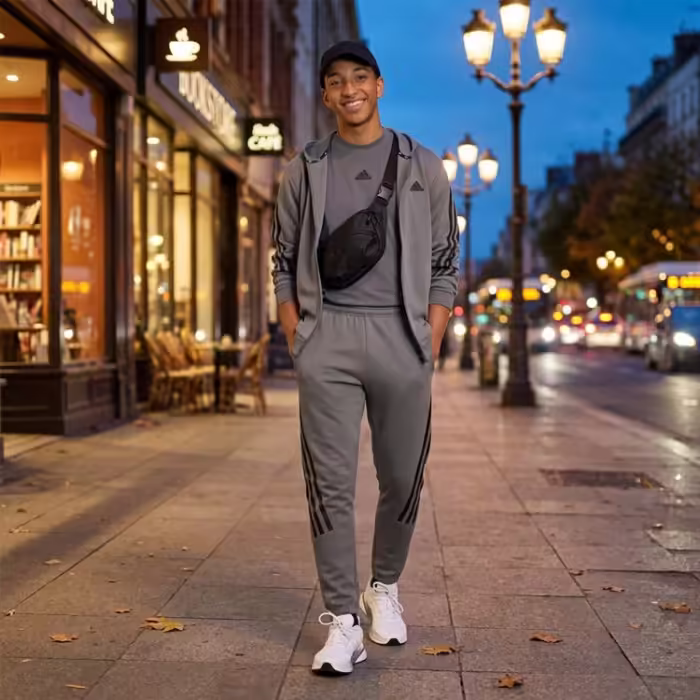 Pantaloni Adidas M FI 3S PT - 7