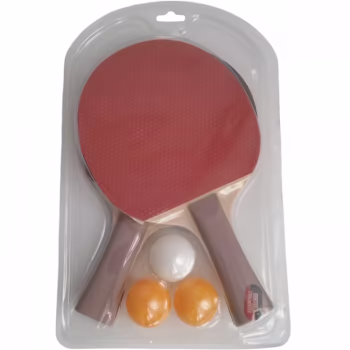 Набор 2 ракетки для тенниса + мячик Nova Ping pong racket Pазноцветный One size - 2