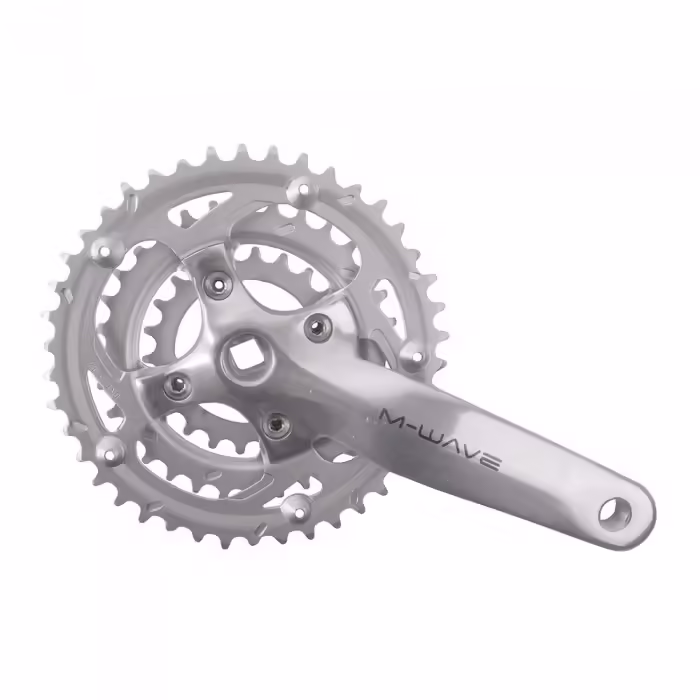 Шатуны, Звезды, Системы\r\n M-WAVE Chainwheelset 7-8 speed\r\n Черный