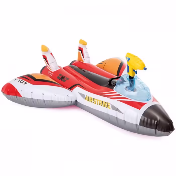 Saltea  INTEX AVION CU PISTOL DE APA 3+