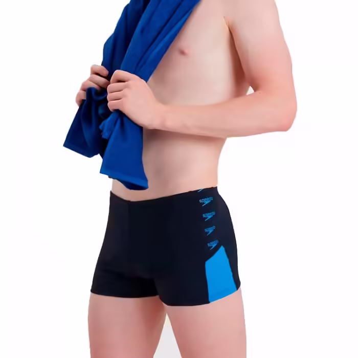 Плавки-шорты Speedo BOOM LOGO SPLICE ASHT AM