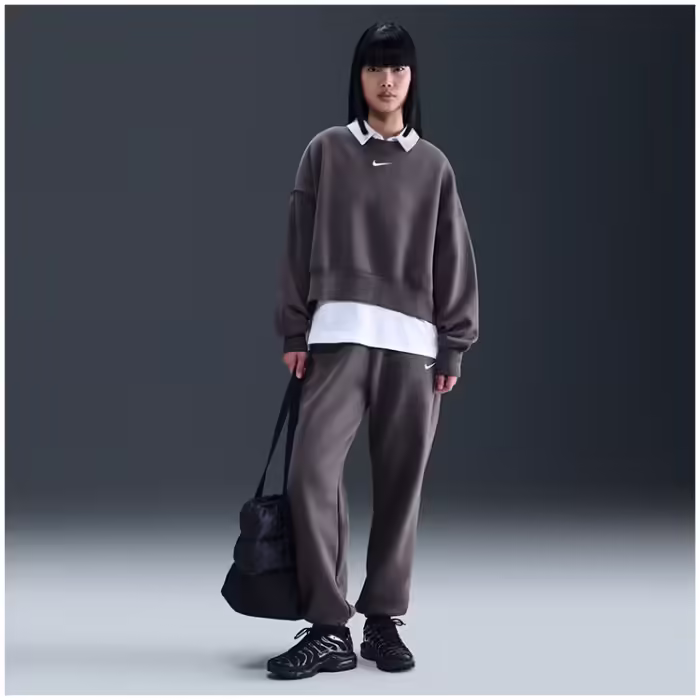 Толстовка Nike W NSW STYLE FLC CREW OOS - 4