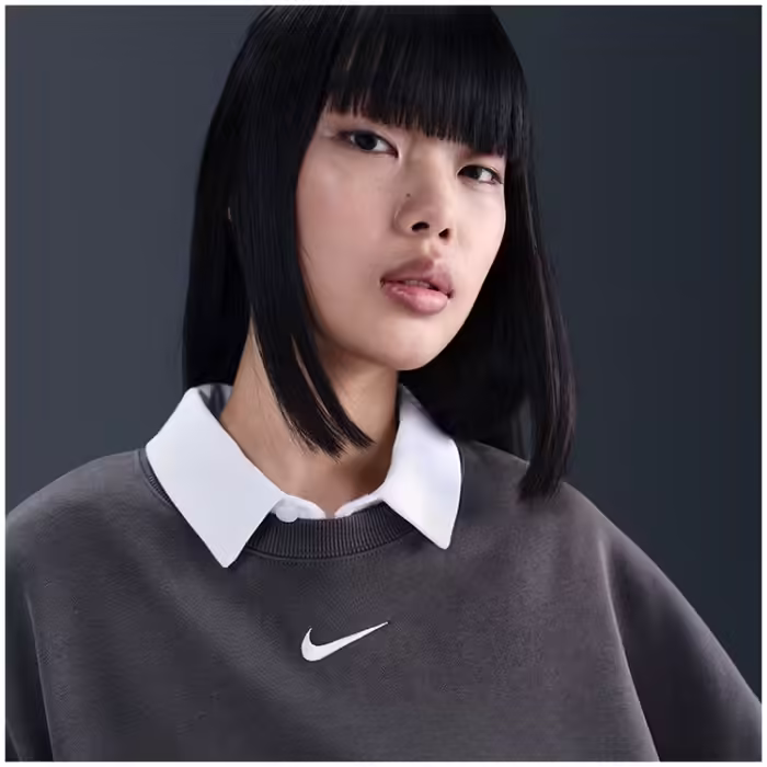 Толстовка Nike W NSW STYLE FLC CREW OOS - 5