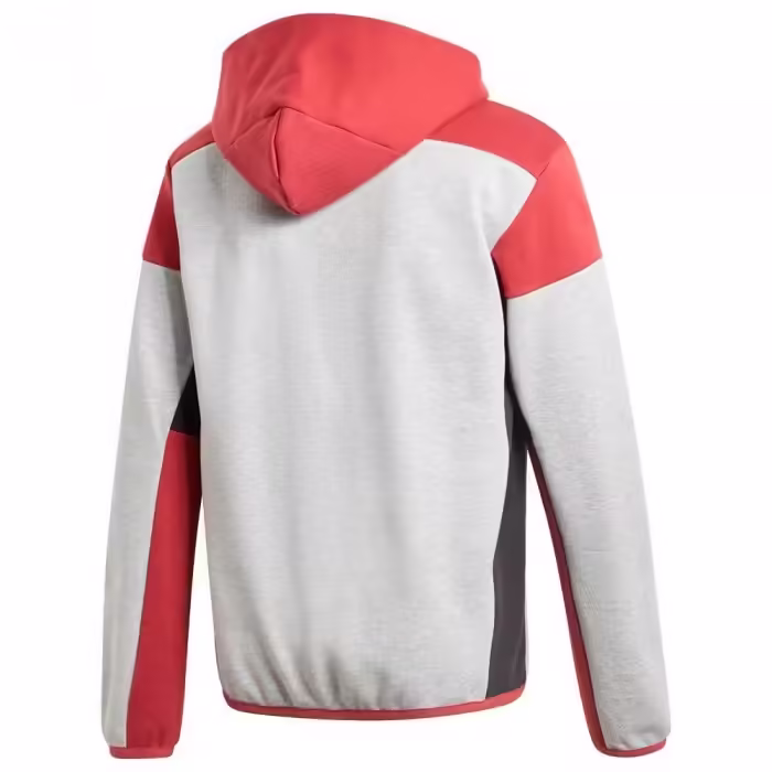 Hanorac Adidas ZNE FZ Gri-rosu S - 2