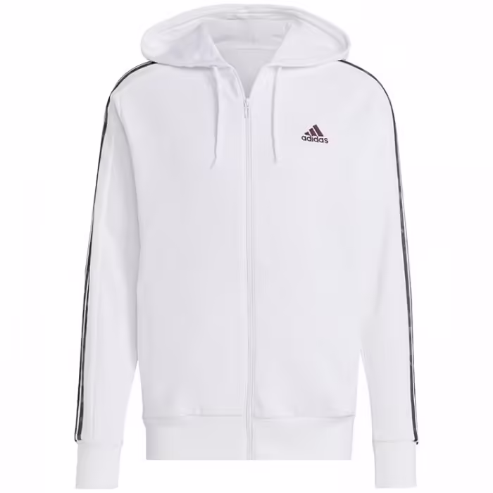Hanorac Adidas M 3S FT FZ HD Alb XL - 6