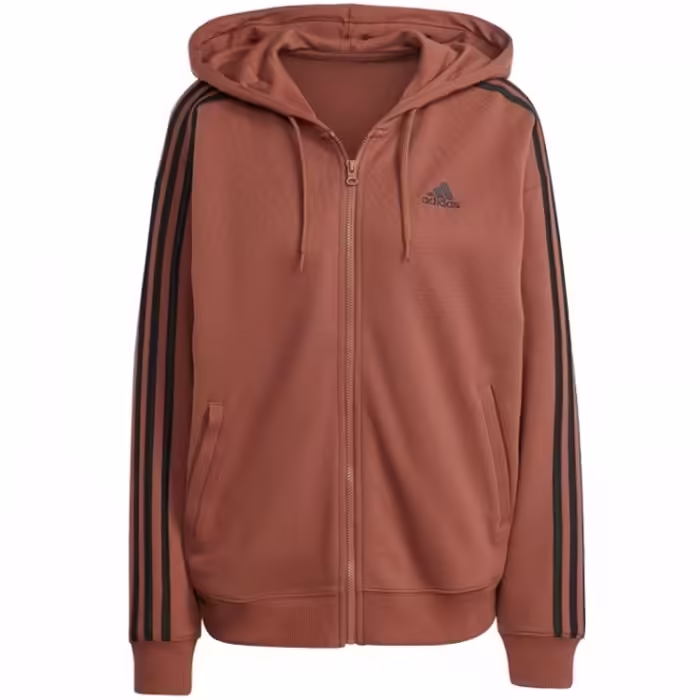 Hanorac Adidas W 3S FT FZ O HD HOODY FULLZIP - 4