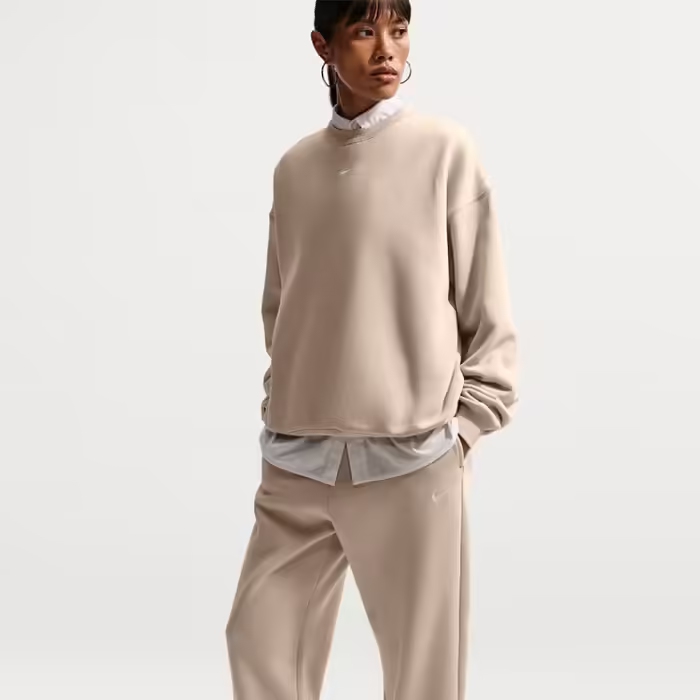 Pantaloni Nike Studio Fleece High-Rise Oversized Cuffed - 4