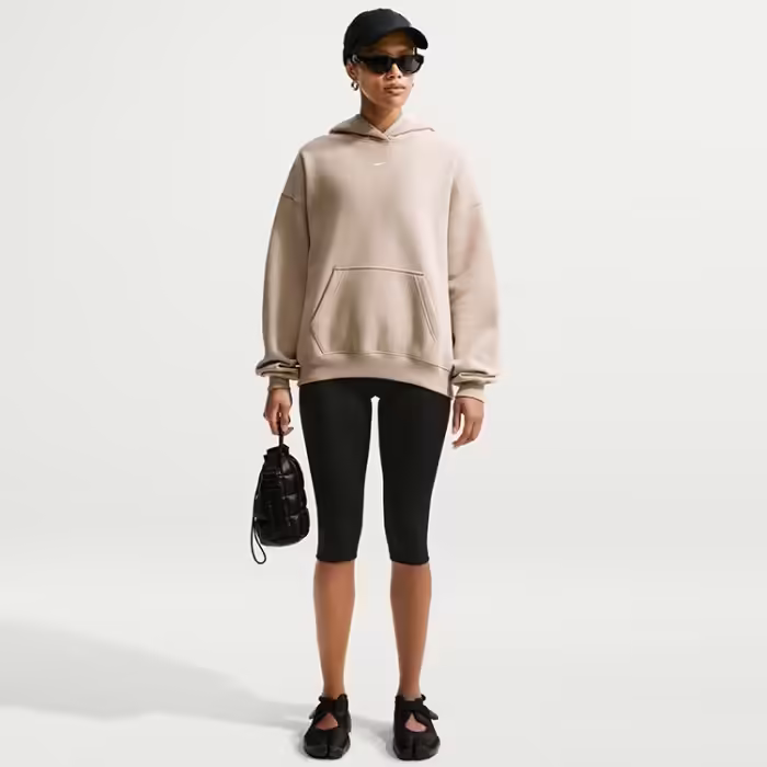 Hanorac Nike Studio Fleece Oversized Pullover Hoodie - 3