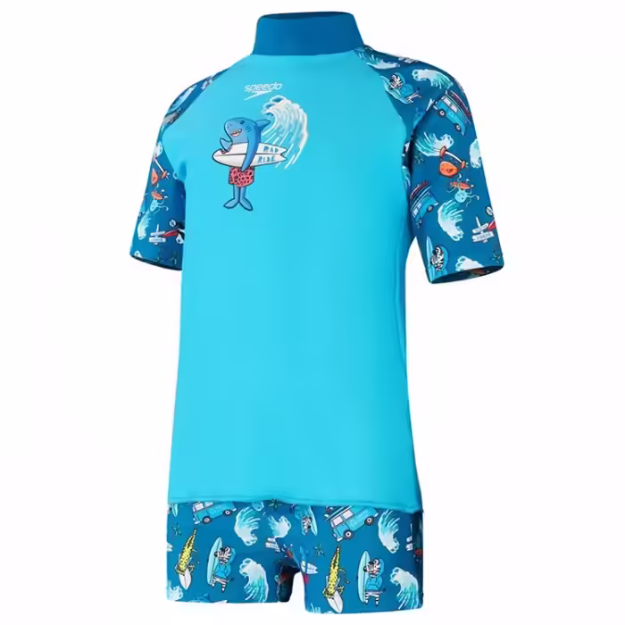 Costum de baie Speedo PRT SS RASH TOP ASHT