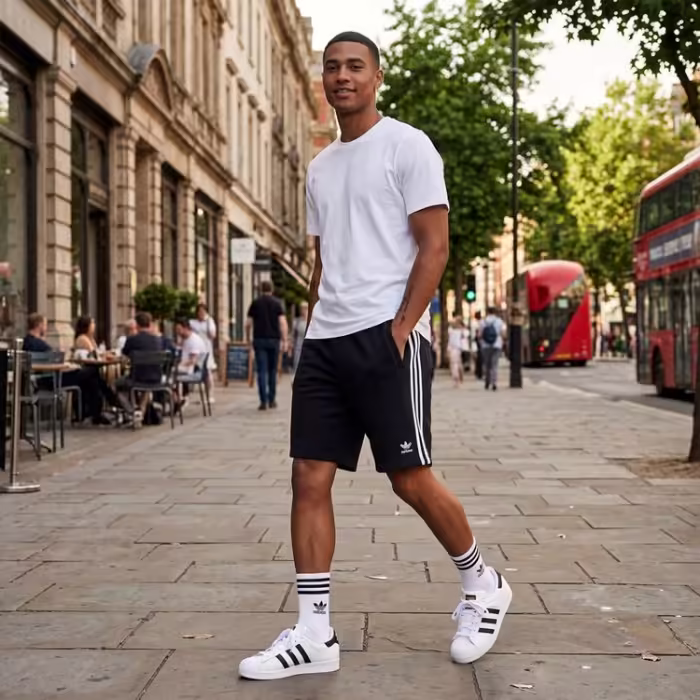 Шорты Adidas 3-STRIPE SHORT - 7