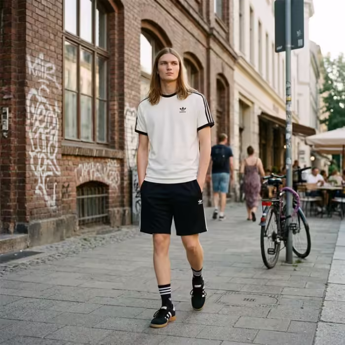 Футболка Adidas 3-STRIPES Белый XS - 7
