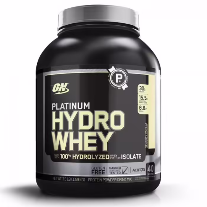Hidrolizat proteic Optimum Nutrition ON PLATINUM HYDROWHEY VELOCITY VAN 3.5LB - 3