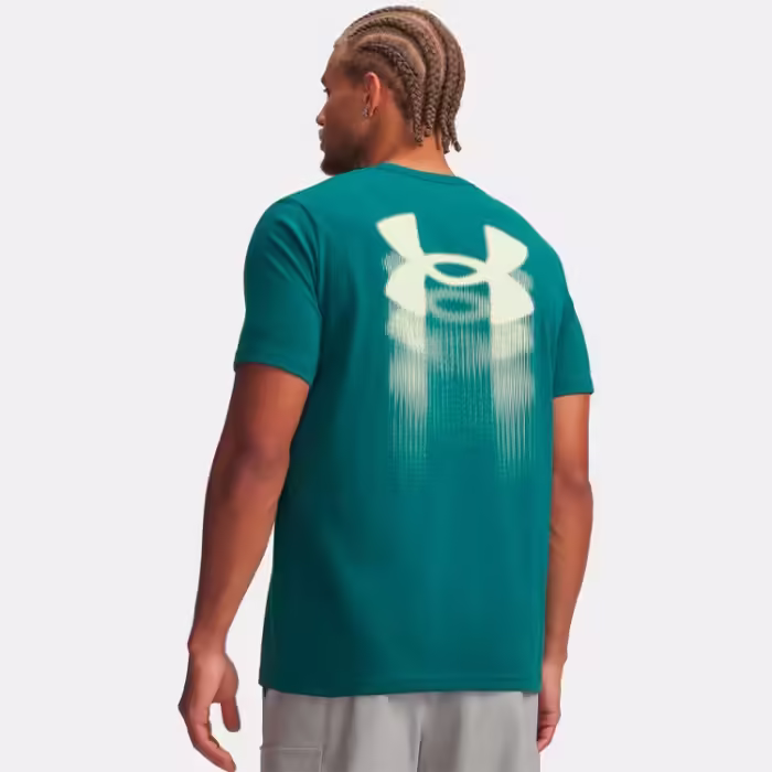 Футболка Under Armour Blur Logo Зеленый L - 2