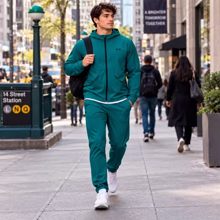 Толстовка Under Armour Unstoppable Woven Зеленый L - 7