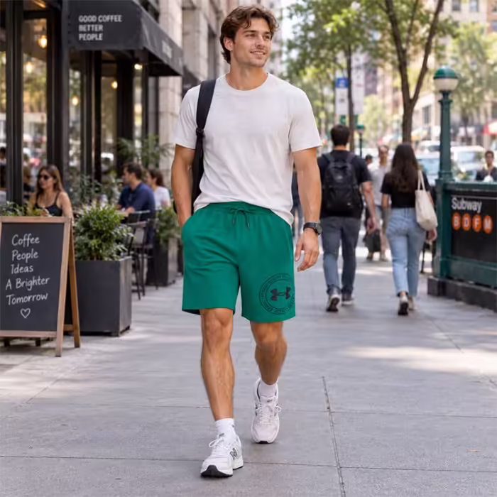 Шорты Under Armour Rival Lightweight Graphic Зеленый L - 9