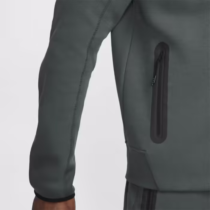 Hanorac Nike M NK TCH FLC FZ WR HOODIE Verde XL - 6