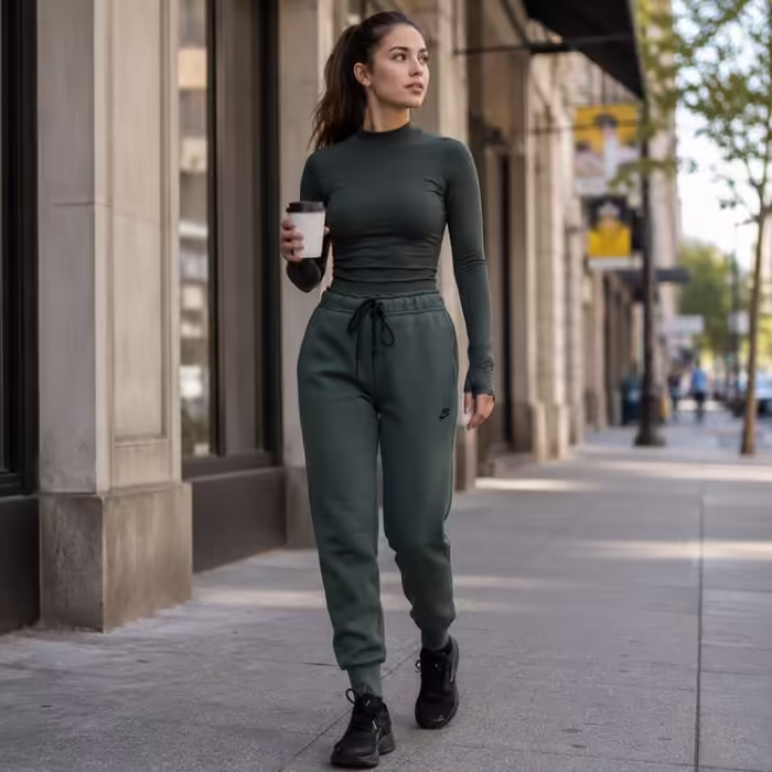Pantaloni Nike W NSW TCH FLC MR JGGER 2 - 9