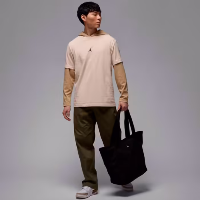 Tricou Nike M J FLT ESS GFX JM SS CREW Bej XS - 5