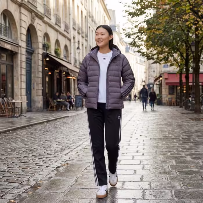 Куртка Adidas Slim Jacket Серый XXS - 7