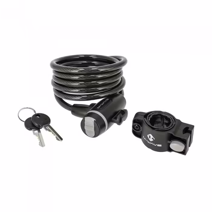 Велозамок M-WAVE S 8.15 spiral\r\n Negru