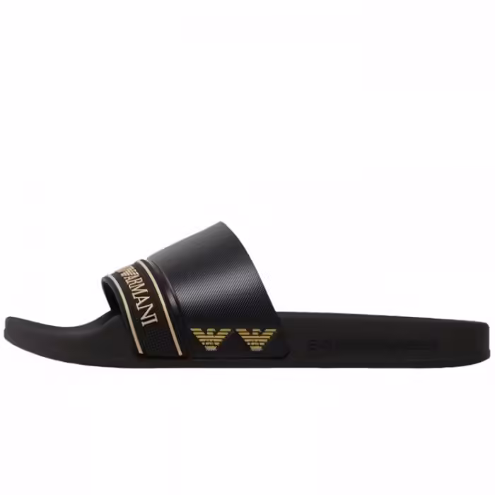 Шлепанцы EA7 EMPORIO ARMANI WATER SPORTS TAPE SLIDE U TEXT