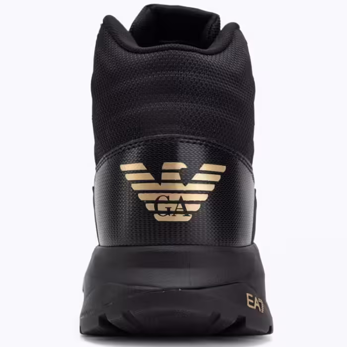 Ботинки EA7 EMPORIO ARMANI SNEAKER ICE ALTURA NYLON Черный 44.5 - 5