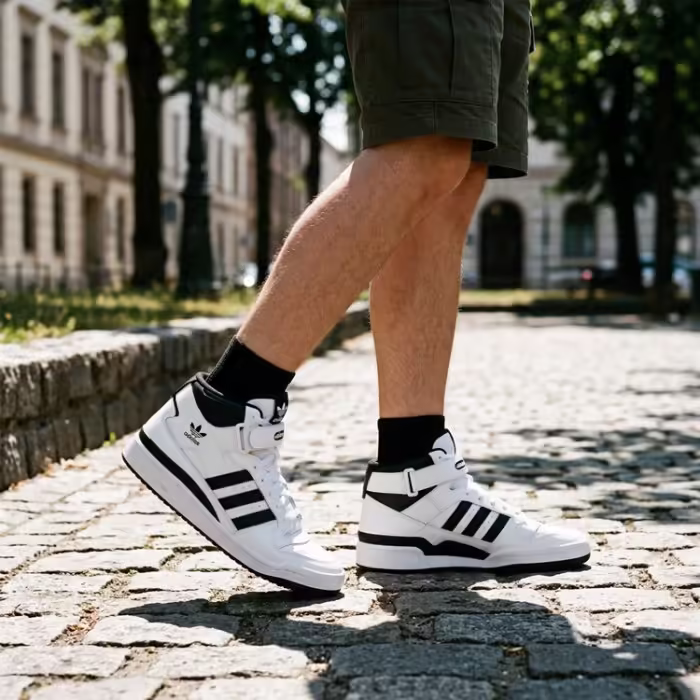 Кроссовки Adidas FORUM MID - 9