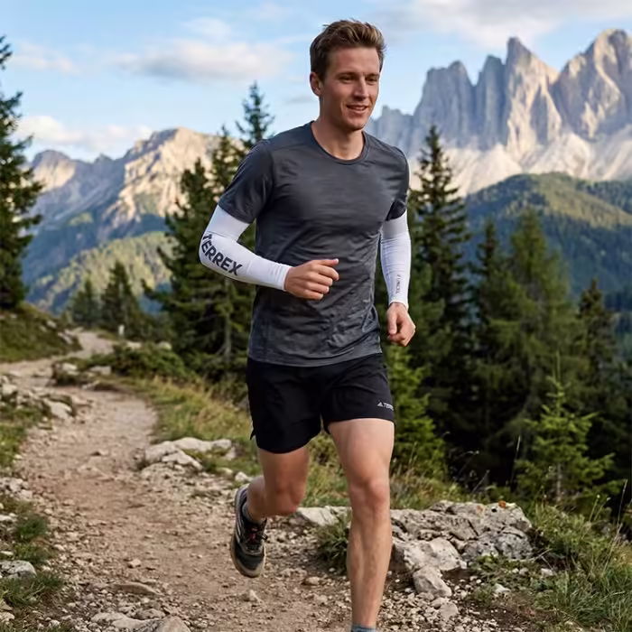 Нарукавники для бега Adidas TERREX CLIMACOOL - 5