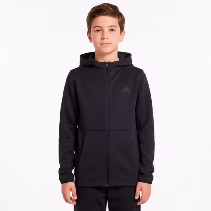 Толстовка Adidas J Z.N.E. FZ HD Черный 116