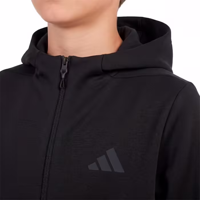 Толстовка Adidas J Z.N.E. FZ HD Черный 116 - 4