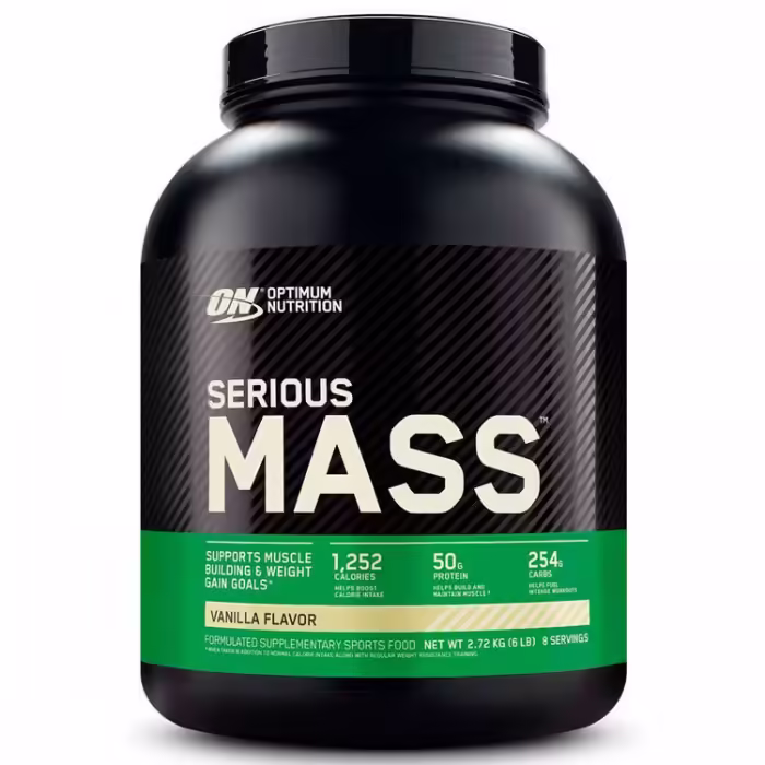 Гейнер Optimum Nutrition ON SERIOUS MASS VANILLA 6LB