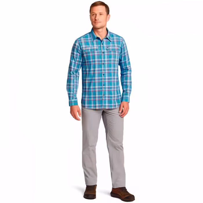 Camasa-polo Columbia Silver Ridge 2.0 Plaid L/S Shirt
