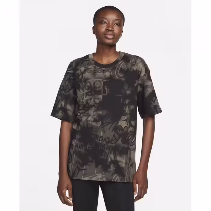 Tricou Nike W J HERITAGE OVRSZ AOP TEE - 2