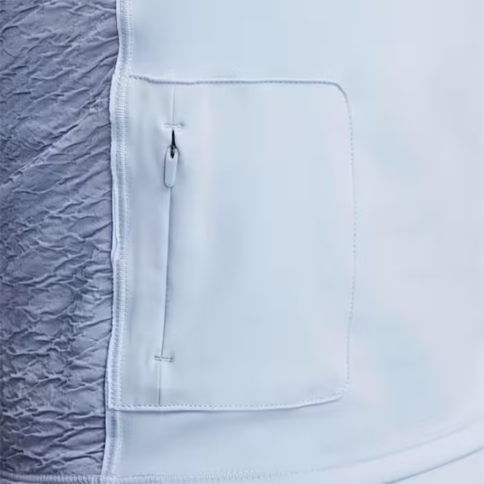Long-sleeve Nike W NK TRAIL DF LS TOP Albastru deschis L - 11