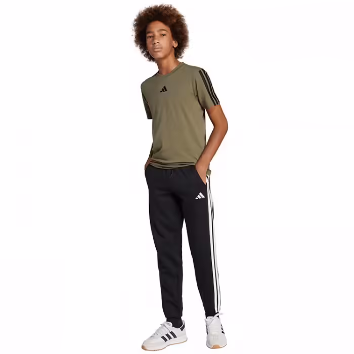 Pantaloni Adidas J 3S FL PT 280 Negru 128 - 3