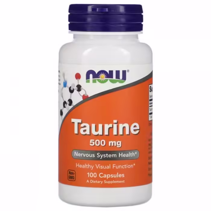 Энергетик Now Foods TAURINE 500mg 100 CAPS