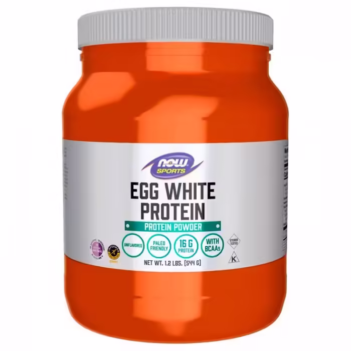 Proteina din ou Now Sports EGG WHITE POWDER  1.2 LBS