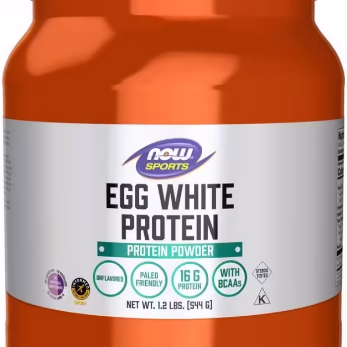 Proteina din ou Now Sports EGG WHITE POWDER  1.2 LBS - 3