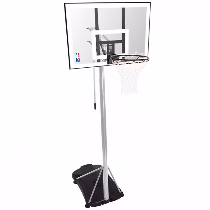 Panou cu suport baschet  Spalding Silver